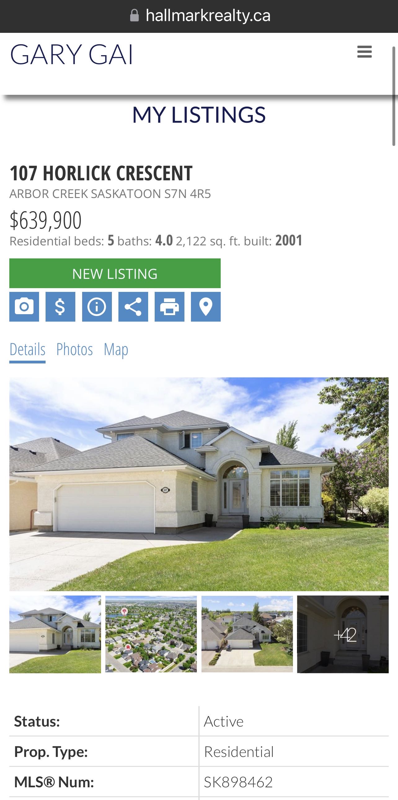 Arbor Creek小区私密安静最佳路段之一2122尺2层独立屋出售。2001年建，过6000尺大地块，5房，1个办公室，3个家庭厅，4卫，一楼挑高顶，明亮PVC大窗，双客厅双餐厅，厨房大理石台面，带独立角柜，新换地板，带一大尺寸书房（可做第六个卧室）二楼三个大房间主卧含独立洗 - 4