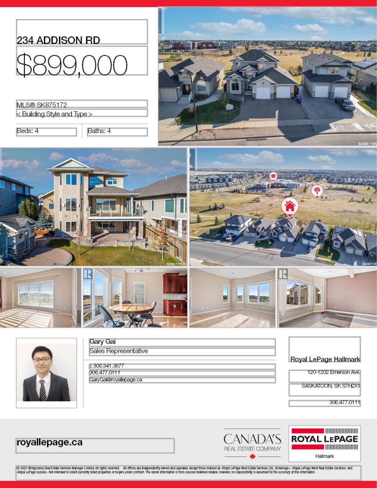 Willowgrove小区2317尺4房+1书房双层独立屋出售。位置极佳，背靠绿地和公园，两所小学，步行两所高中，周边交通便利，生活设施齐全。一层挑高9英尺，超大开放式大厅，带一个天然气壁炉。厨房枫木橱柜，花岗岩台面，储物空间充足，独立食物柜。一楼另带一间书房，也可作为卧室或正式