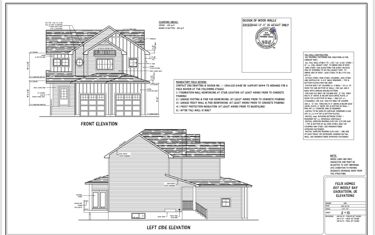 Aspen Ridge小区2022年建全新2139尺3室3卫双层独立屋出售。近7200尺占地。全屋高品质高配顶级装修Modern Farm Style。背靠公园绿地，风景优美。三层楼全部挑高9尺，一楼朝阳明亮大窗户，高级免维护复合地板，开放式厨房，石英石台面，高档定制橱柜缓冲阻尼 - 6