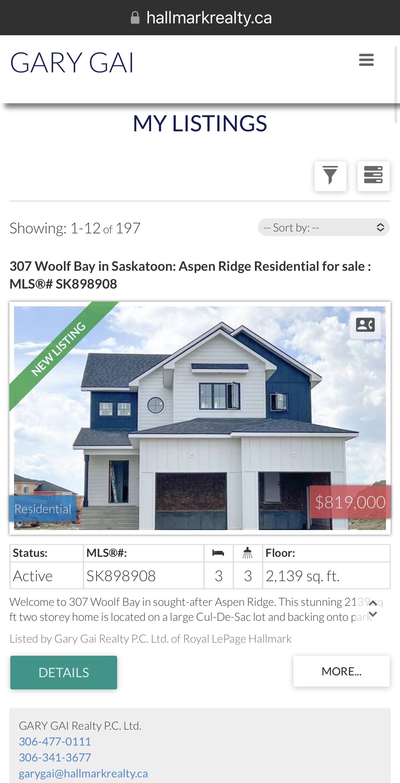 Aspen Ridge小区2022年建全新2139尺3室3卫双层独立屋出售。近7200尺占地。全屋高品质高配顶级装修Modern Farm Style。背靠公园绿地，风景优美。三层楼全部挑高9尺，一楼朝阳明亮大窗户，高级免维护复合地板，开放式厨房，石英石台面，高档定制橱柜缓冲阻尼