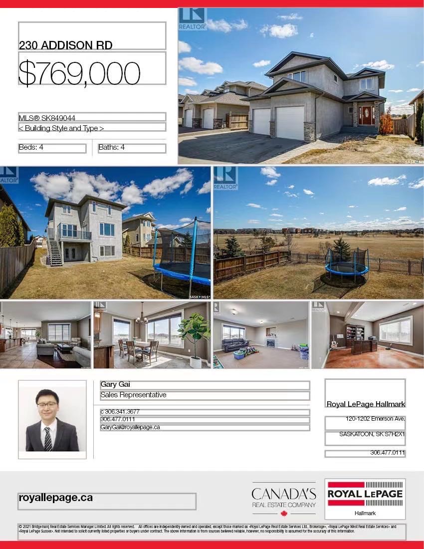 Willowgrove小区2263尺地下室步出式独立屋出售；近7000尺地块背靠小学超大绿地，无遮挡视野，步出式地下室，朝南采光极佳步行百米至小学购物高中等设施。高档装修全地热系统。楼层高，实木地板，胡桃木橱柜，大理石台面，三角按摩浴缸，吸顶音响，加大车库，保养好，格局佳，二楼另