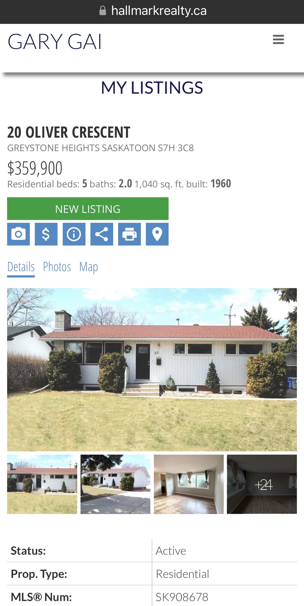 核心路段5房2卫大地双车库独立屋出售。步行百米至8街Greystone小学公园，8街Superstore购物。房屋近期升级有：PVC 窗户，合成木地板，橱柜，洗手间，热水器，屋顶瓦片。 地下室有独立出入，大窗户2房1厅1卫。水吧台带mini炉灶。可自住或投资出租。挂牌价格：$35 - 3