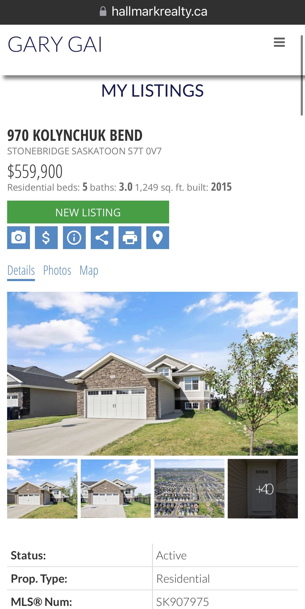 位于Stonebridge 小区紧靠公园绿地，近小学，购物设施，2015年建1249尺Bi Level错层独立屋5房3卫含2室一厅合法出租地下室，出售。 保养如新，大窗户采光好，高档装修，地下室有额外活动空间用于房主使用，外加地下室两房合法出租套间（独立出入，独立电表，独立厨房洗 - 3