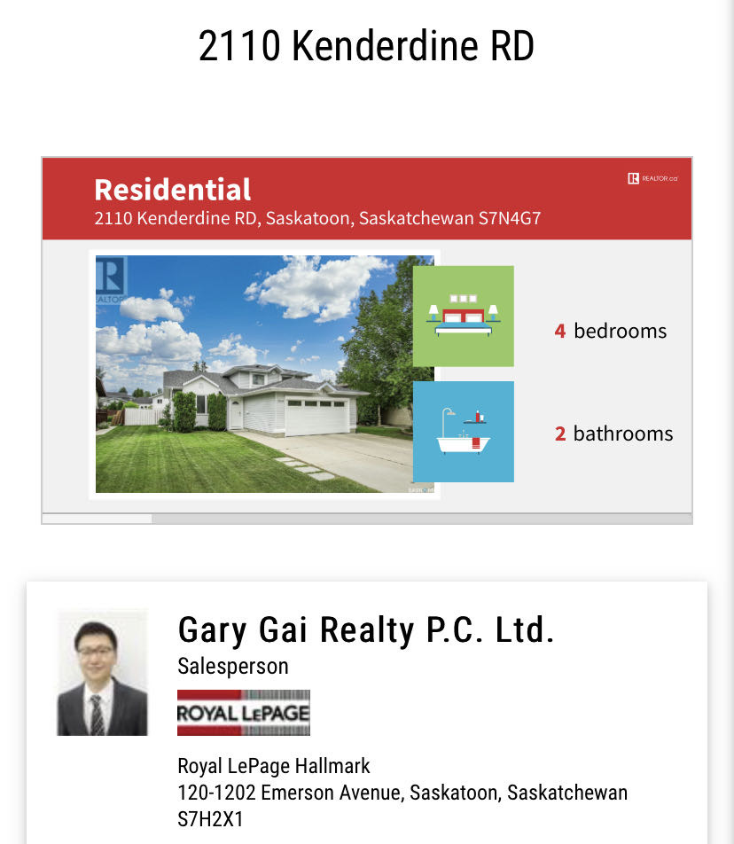 Erindale小区4房独立屋出售，位置便利步行近小学，高中，购物。带连房子双车库，半开放设计大窗户通透采光好。近年升级有热水器，洗衣烘干机，部分地板，屋顶瓦片，锅炉，洗手间等。全新刷漆。大院子保养好。挂牌价格 $389000。详情联系地产经纪Gary Gai 盖王睿 - 3