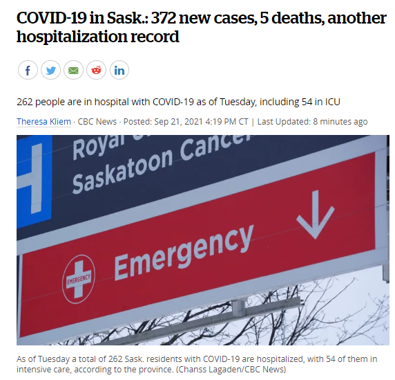 萨省新冠肺炎：新增病例372例，死亡5例！萨省居民注册eHealth账户不再需要密码！