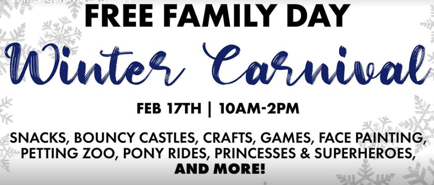 2月17日家庭日-免费冬季嘉年华活动