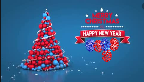 祝圣诞新年快乐！