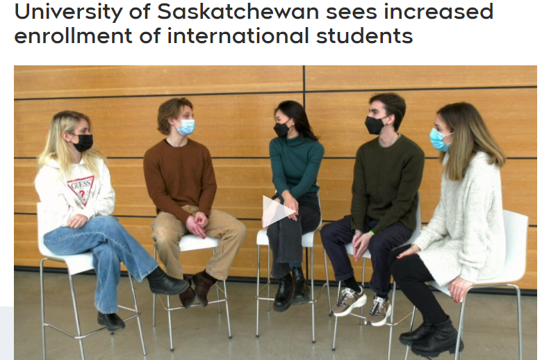 萨斯喀彻温大学的国际学生人数增加主要来自中国，印度！