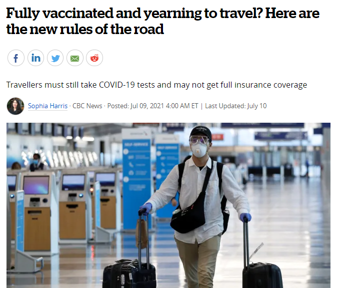 完全接种疫苗，渴望旅行?这是最新的规则！