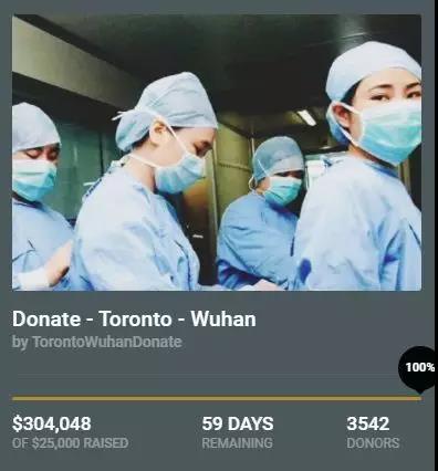 1天$30万！多伦多3500多名华人火速捐款，助武汉度难关！中国，加油！
