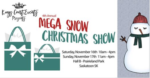 11月16&17日第四届年度Mega Snow圣诞节贸易展