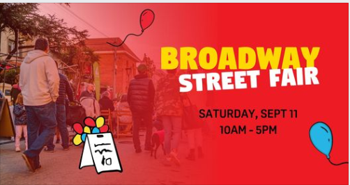 【9月11日】Broadway Street Fair