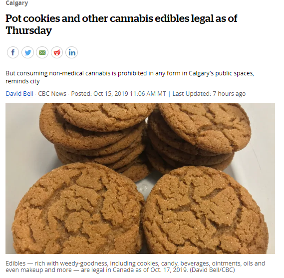 从这周四开始，大麻食品正式合法化！