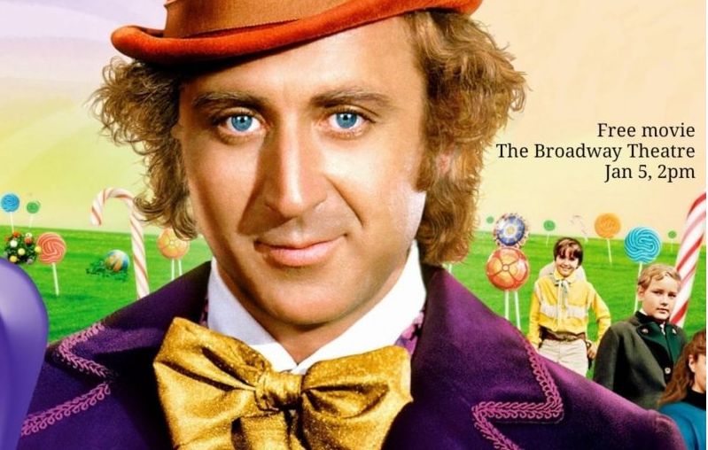1月5日由Nutana社区协会提供的免费电影-Willy Wonka