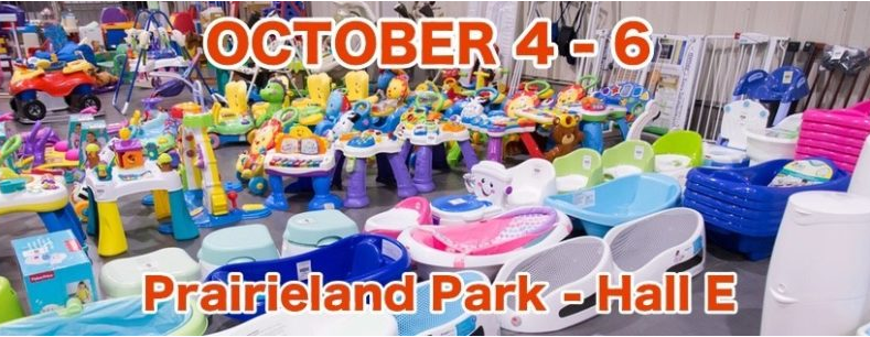10月4-6日萨斯卡通最大的婴儿及儿童特卖会