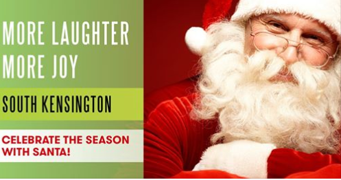 12月15日圣诞老人来到农贸市场