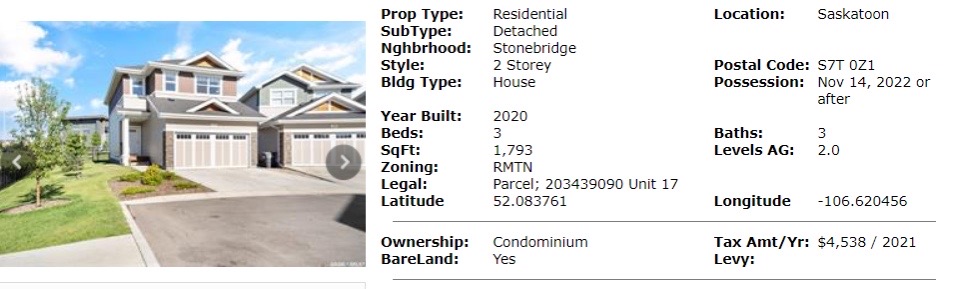 Stonebridge社区位置最方便的两年新、带物业管理的独栋出售，不到$50w!  - 2