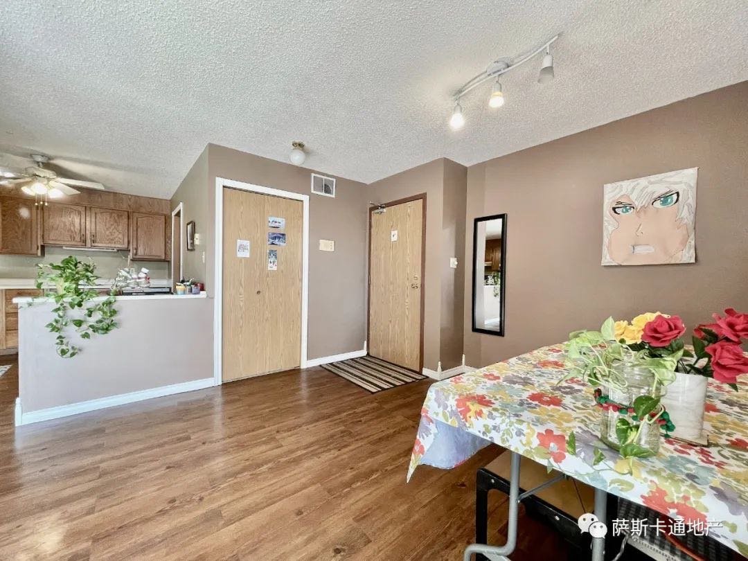 八街2室2卫公寓出售！地下车库！电梯！套内洗衣房！主卧带卫生间！步行到银行、大型超市，生活极其便利！公交车到大学15分钟！ - 3