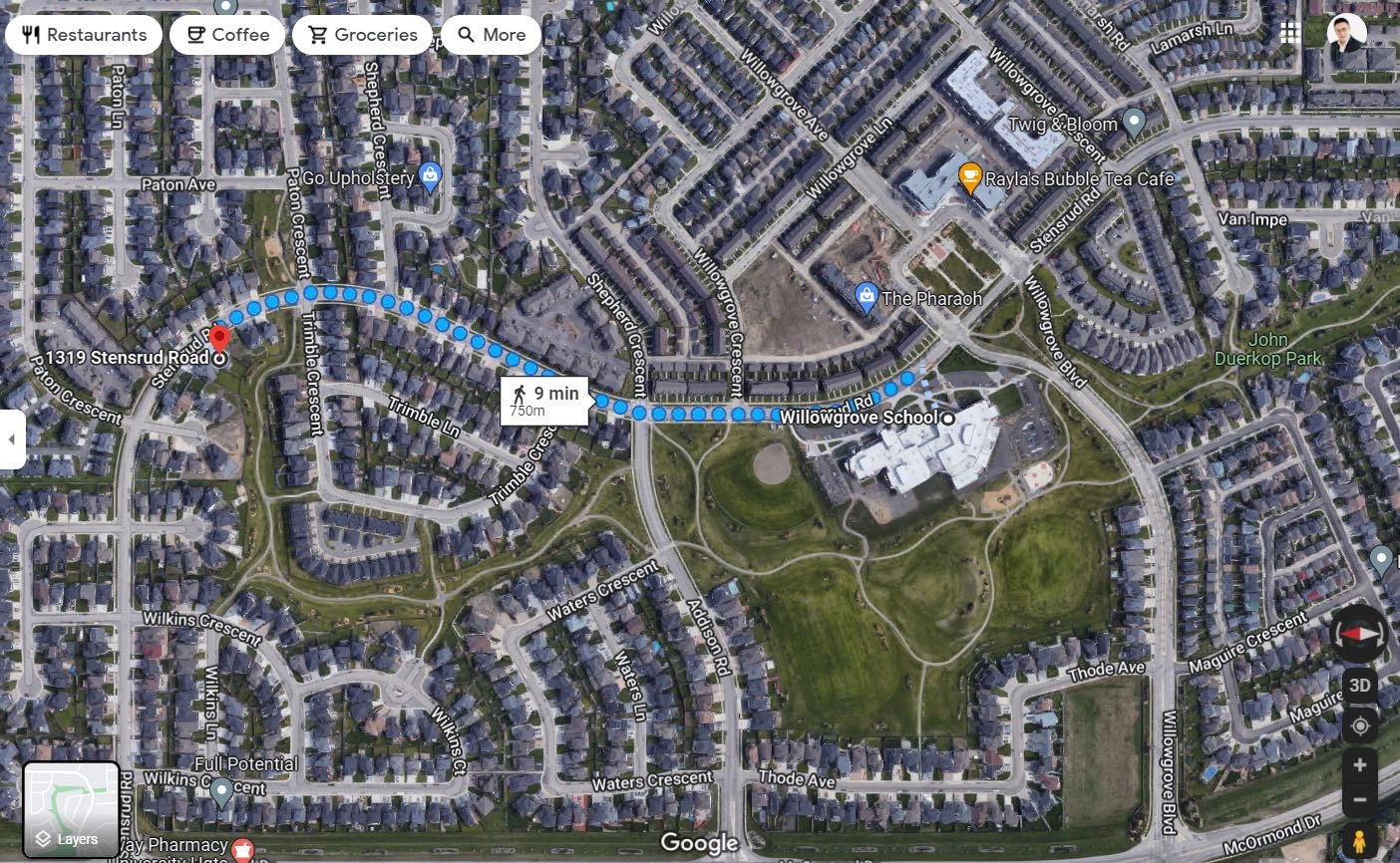 【萨屯房源】 Willowgrove背靠绿地Walkout 步出式地下室，近3,000尺独栋出售！5房4卫双车库！$899,000    - 2