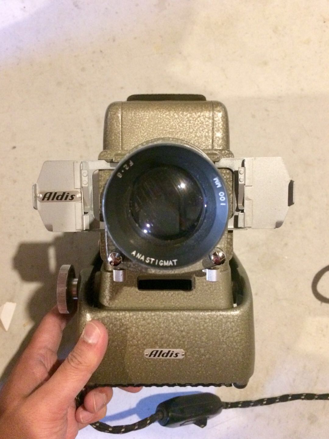 1950 Aldis projector made in west Germany 