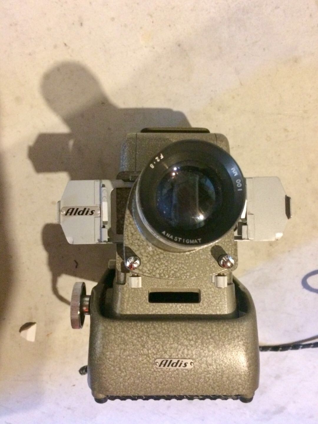1950 Aldis projector made in west Germany  - 3