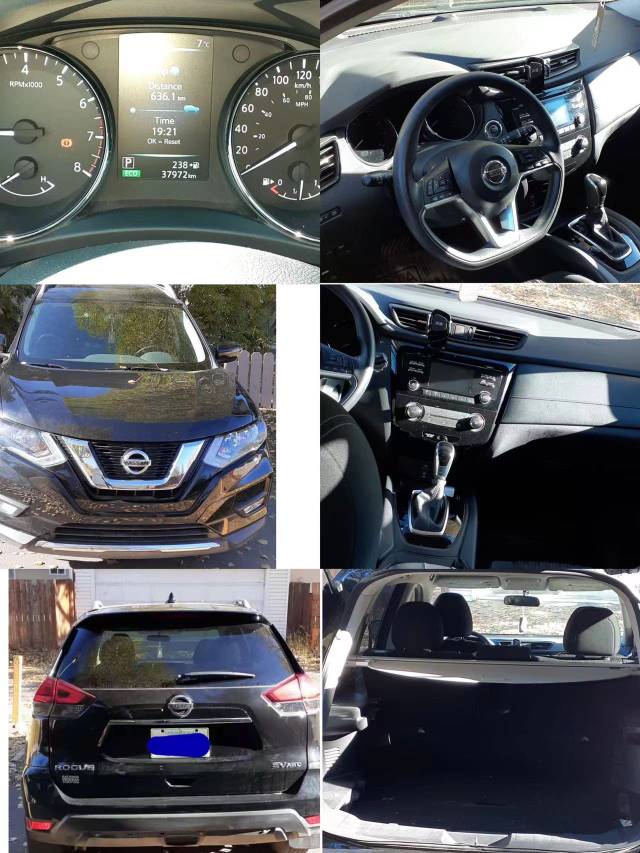 黑色5座SUV出售, 2017 Nissan Rogue SV AWD