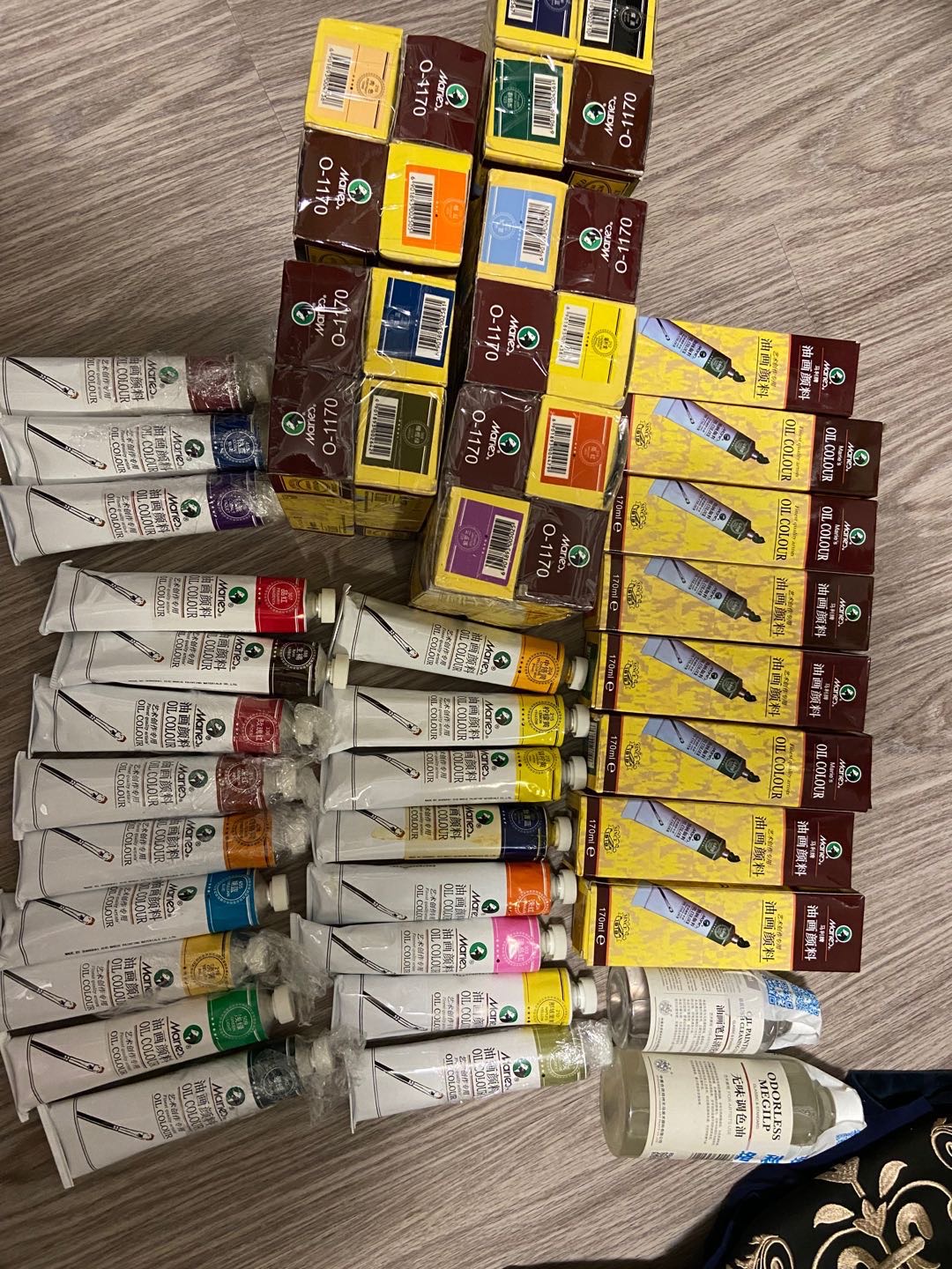 马利油画颜料 48色。170ml 全新未开封 - 5