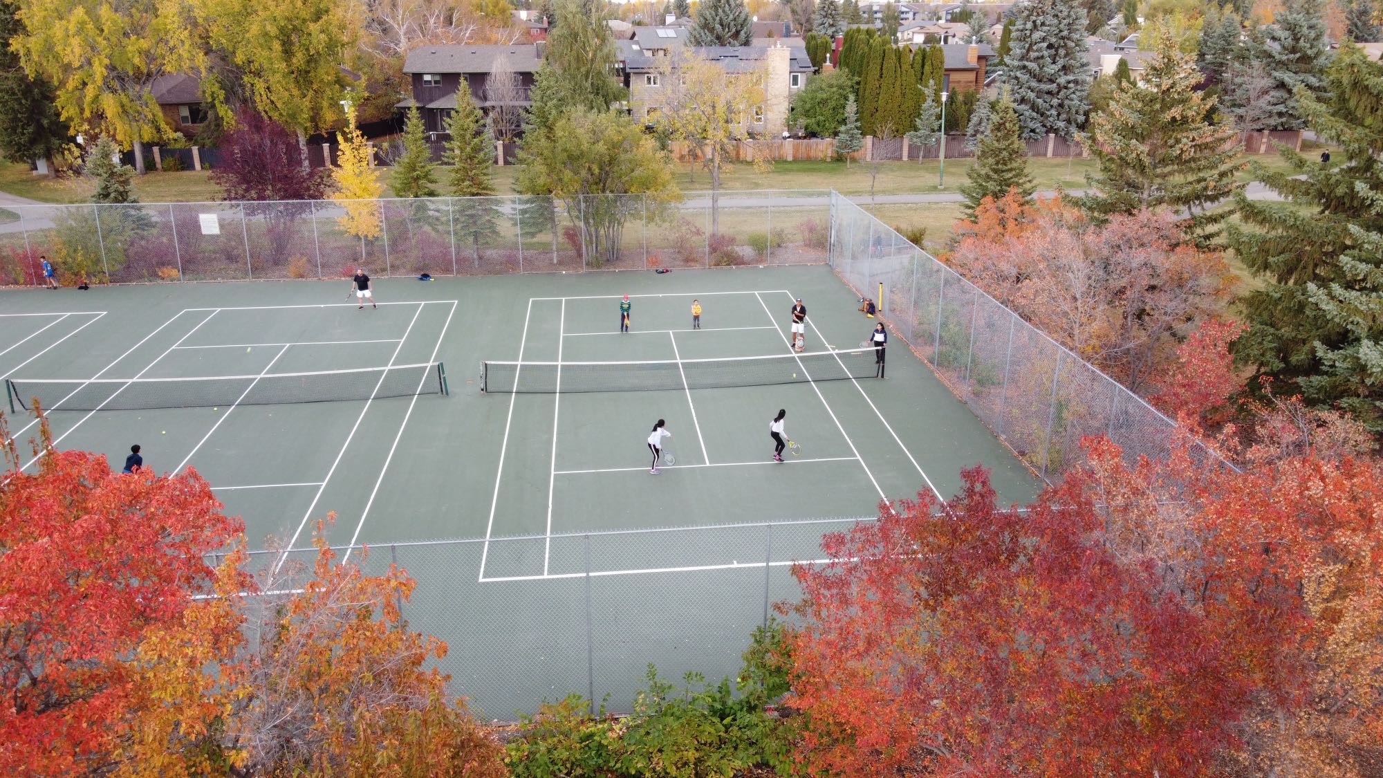 2021夏日室外网球课训练开始啦！