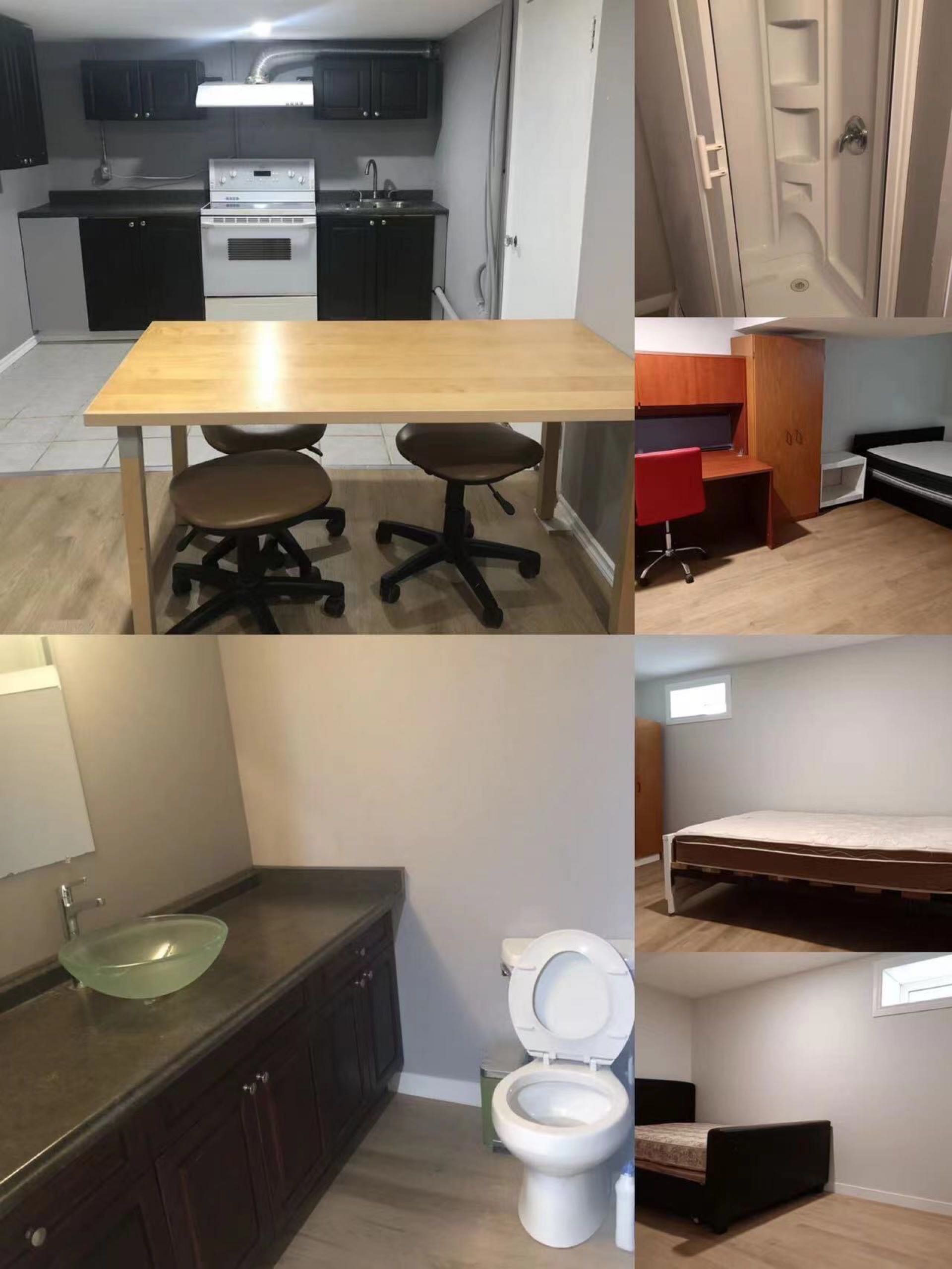 南边新装修地下室全新装修房间出租，分门出入