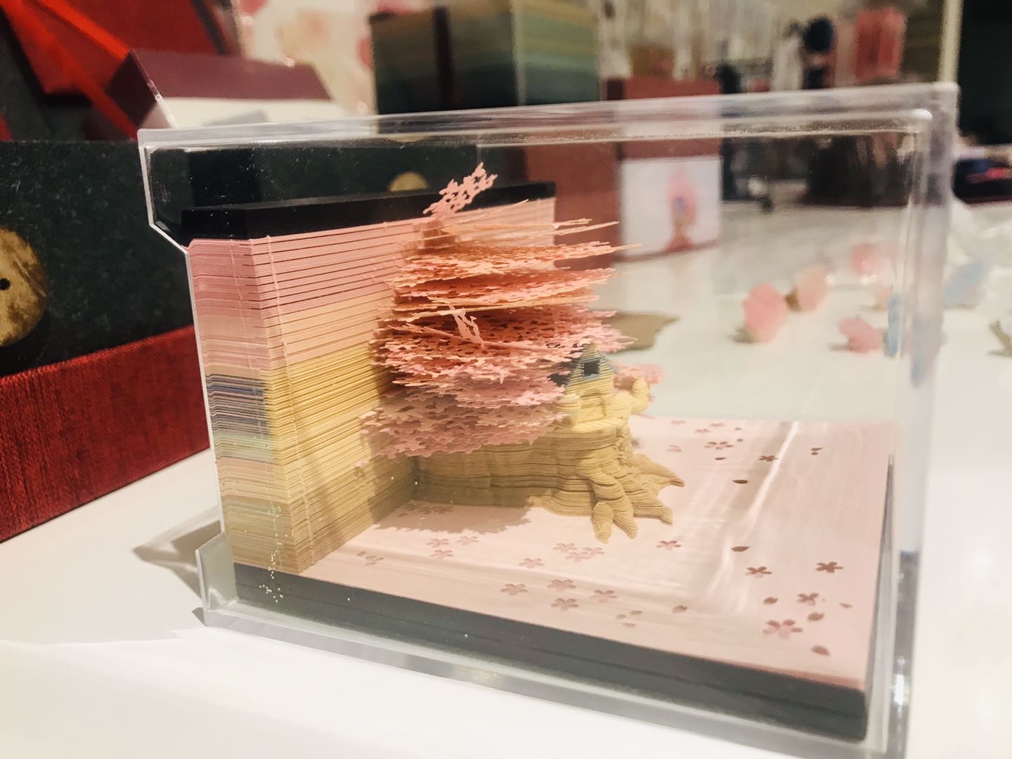 礼物3D纸雕便签本 - 2