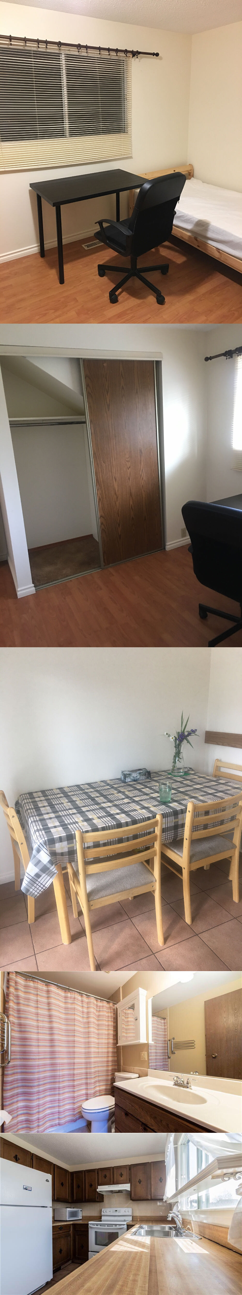 地铁附近女生house出租$500全包 - 6