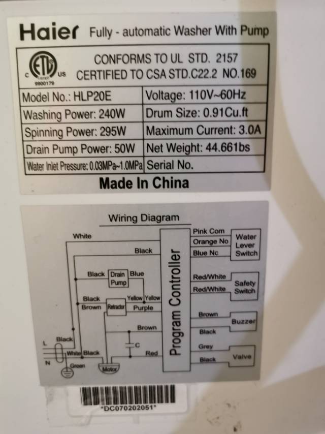 海尔小型全自动洗衣机出售 - 4